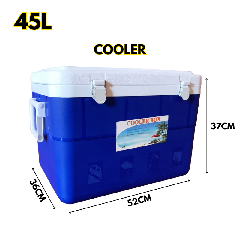 Cool Box Food Storage Box Home Refrigerator Outdoor Portable Compressor Cool Box, Refrigerated Fresh, Keeps Cold, Car and Camping, Travel