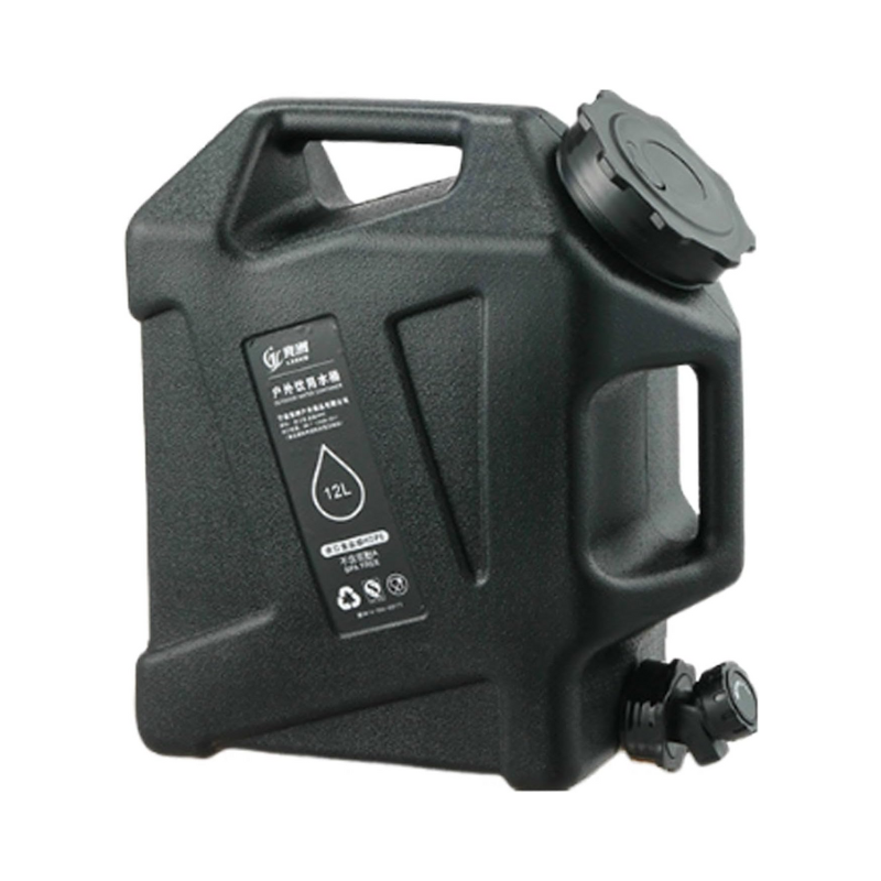 Camping Water Container Large Capacity Outdoor Water Jug Faucet Portable Water Dispenser Carrier for Hiking, Fishing, Large Gym Sports Bottle