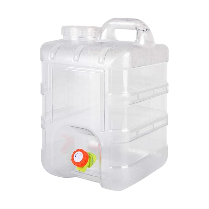 Water Tank Storage Container Camping Supplies Jug with Tap, Water Bucket, Large Drinking Water Tank Outdoor