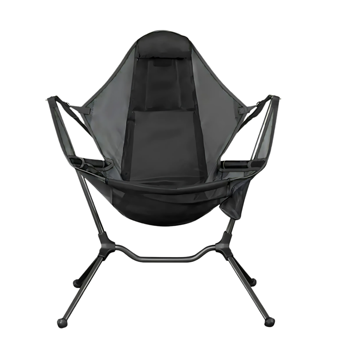 Hammock Chair Aluminium Alloy Camping Swing Back Mesh Outdoor Folding Adjustable Comfort Chair