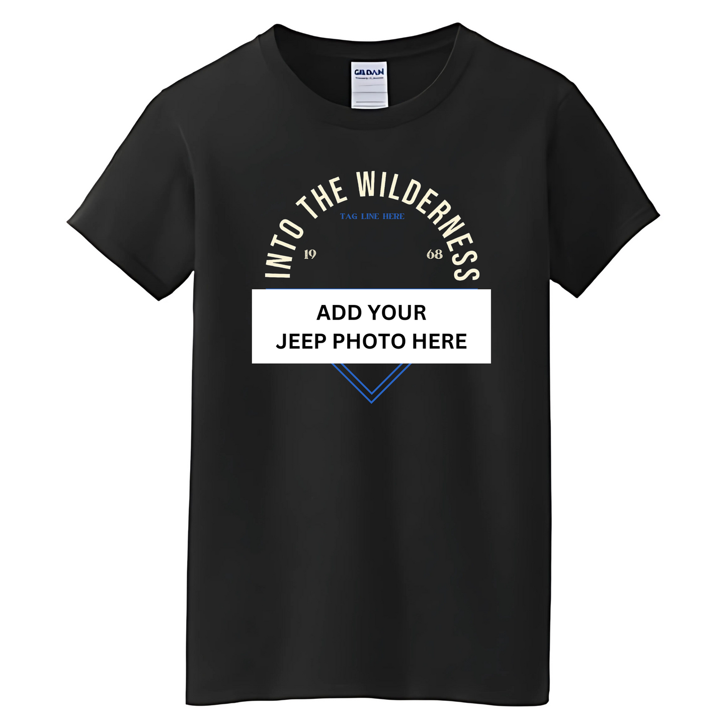 VOZUKO Custom 4x4 Jeep Wilderness T Shirt Men Women Made-to-Order Gildan Tee