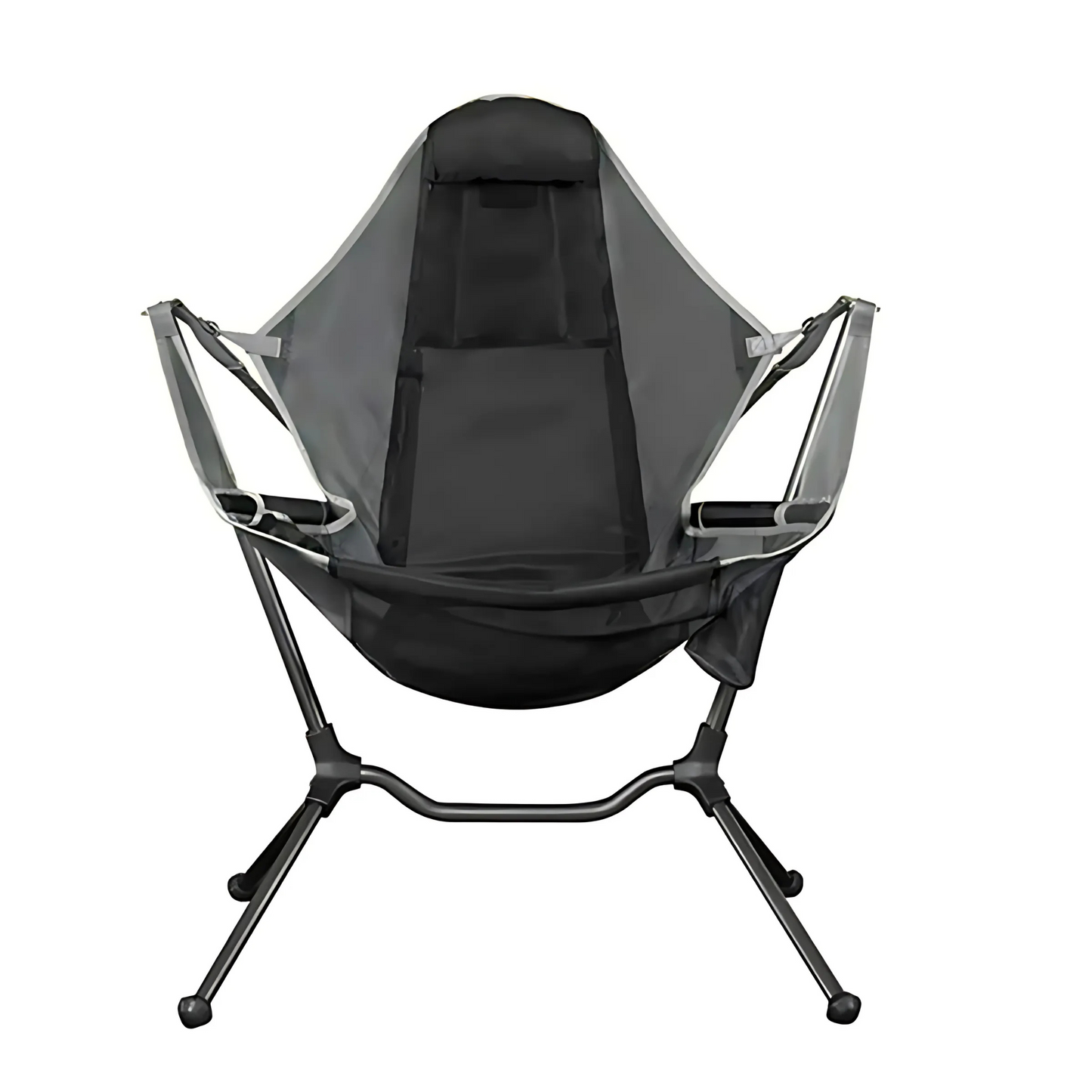 Hammock Chair Aluminium Alloy Camping Swing Back Mesh Outdoor Folding Adjustable Comfort Chair
