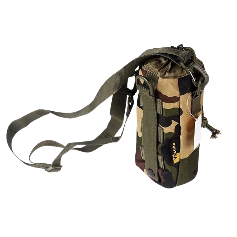 BP280 Tactical Molle Water Pocket Bottle Pouch Holder Sling H2O Hydration Carrier Bag