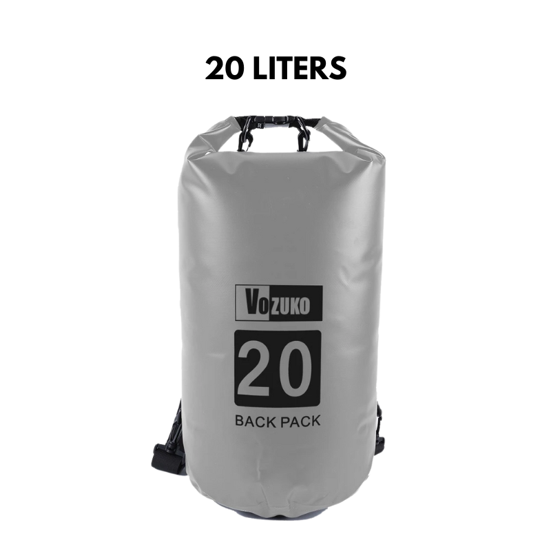 5L to 30L Dry Bag Waterproof Bag Large Capacity 500D PVC Drum Type Lightweight Outdoor Soft Material for Pool Beach Camping