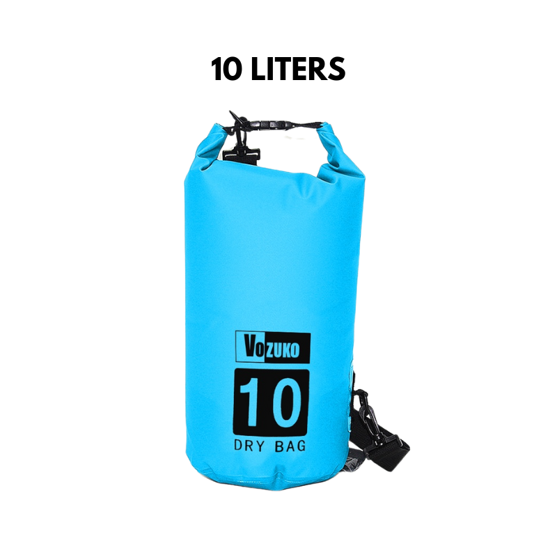 5L to 30L Dry Bag Waterproof Bag Large Capacity 500D PVC Drum Type Lightweight Outdoor Soft Material for Pool Beach Camping