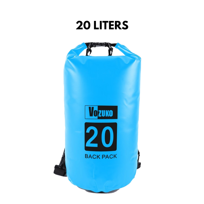 5L to 30L Dry Bag Waterproof Bag Large Capacity 500D PVC Drum Type Lightweight Outdoor Soft Material for Pool Beach Camping