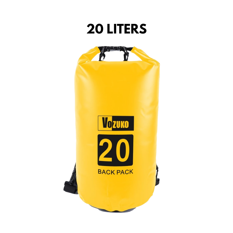 5L to 30L Dry Bag Waterproof Bag Large Capacity 500D PVC Drum Type Lightweight Outdoor Soft Material for Pool Beach Camping