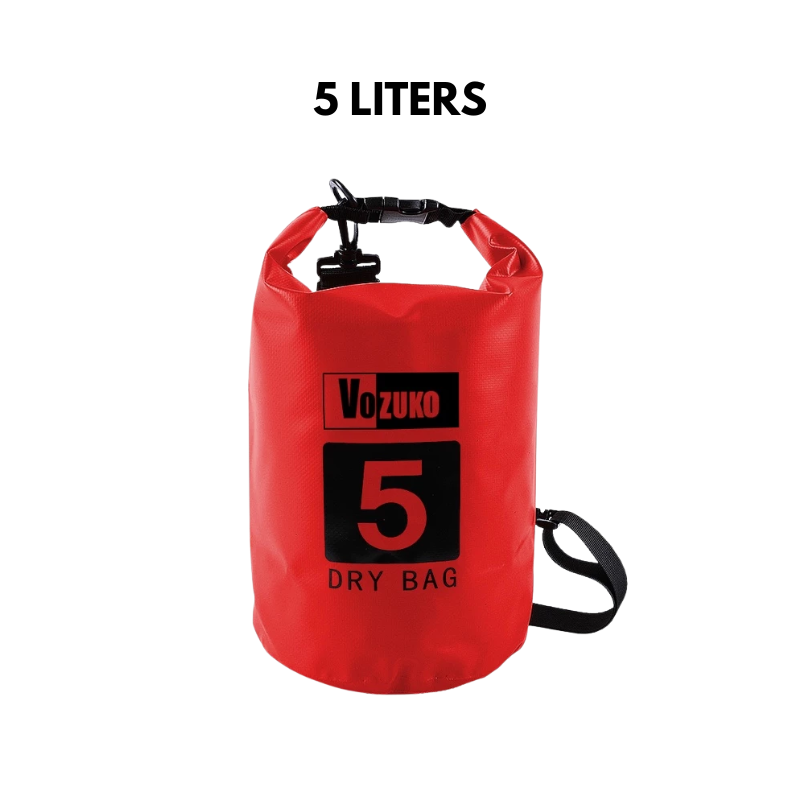 5L to 30L Dry Bag Waterproof Bag Large Capacity 500D PVC Drum Type Lightweight Outdoor Soft Material for Pool Beach Camping