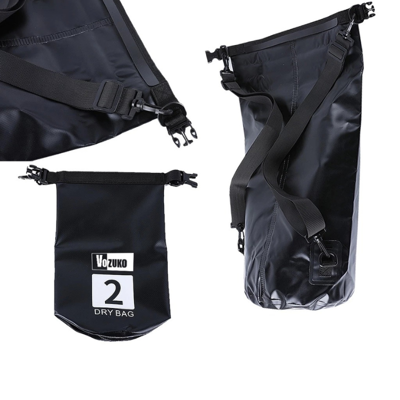 5L to 30L Dry Bag Waterproof Bag Large Capacity 500D PVC Drum Type Lightweight Outdoor Soft Material for Pool Beach Camping