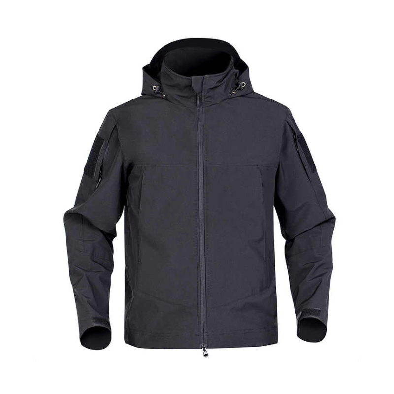 Waterproof Jacket with Hood Lightweight Wind Jacket Outdoor Breathable Windbreaker for Hiking Travel Camping