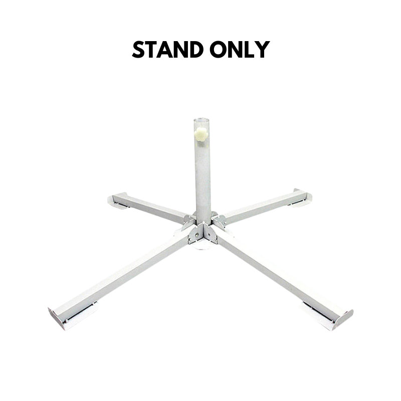 Large-scale Giant Umbrella with Base Stand Big Size Height-adjustable Folding Round Umbrella Portable for Outdoor
