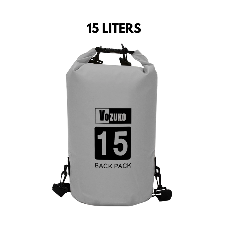 5L to 30L Dry Bag Waterproof Bag Large Capacity 500D PVC Drum Type Lightweight Outdoor Soft Material for Pool Beach Camping