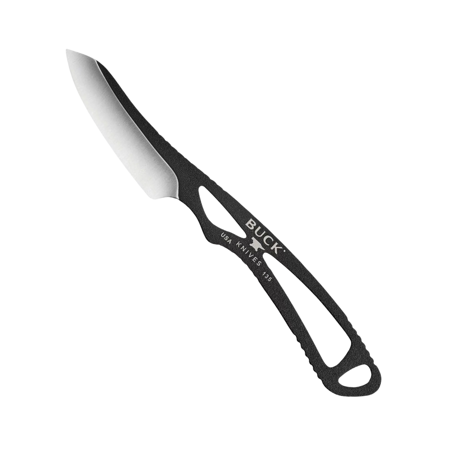 Buck Knives PakLite Caper Brown Fixed Blade Knife Outdoor and Hunting Use