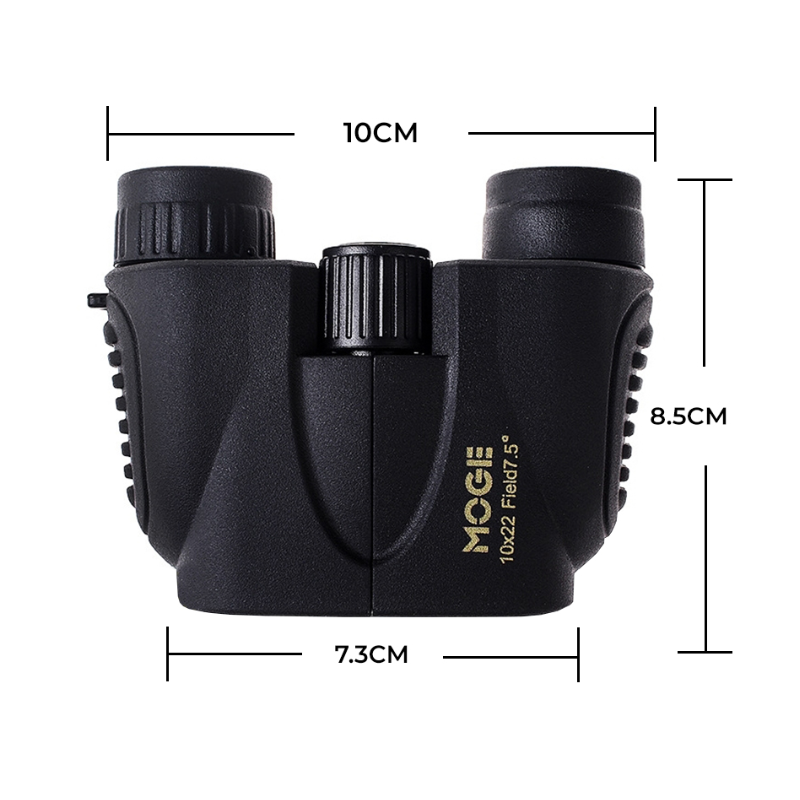 10x22 Compact Binoculars HD Low Light Outdoor Travel Bird Watching