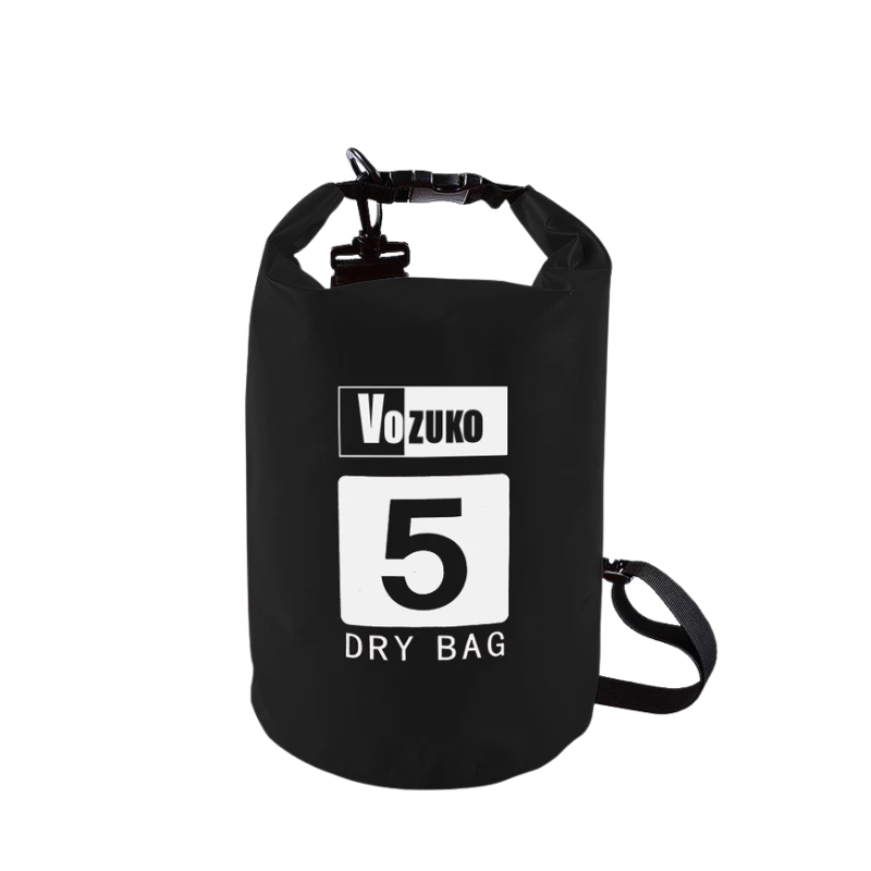 Waterproof Dry Bag Floating Barrel Bag with Single & Double Shoulder Straps for Swimming, Kayaking, Camping & Outdoor Adventures