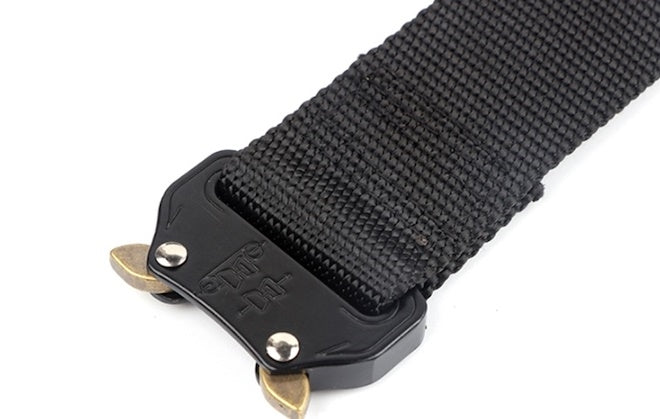 BP257 QR cobra tactical belt with Heavy-Duty Quick-Release Metal Buckle