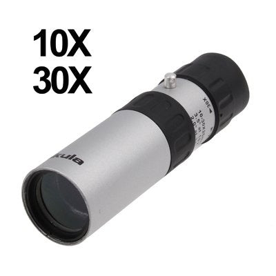 Portable Monocular Telescope Dual Focus Zoom Outdoor Travel Birdwatching