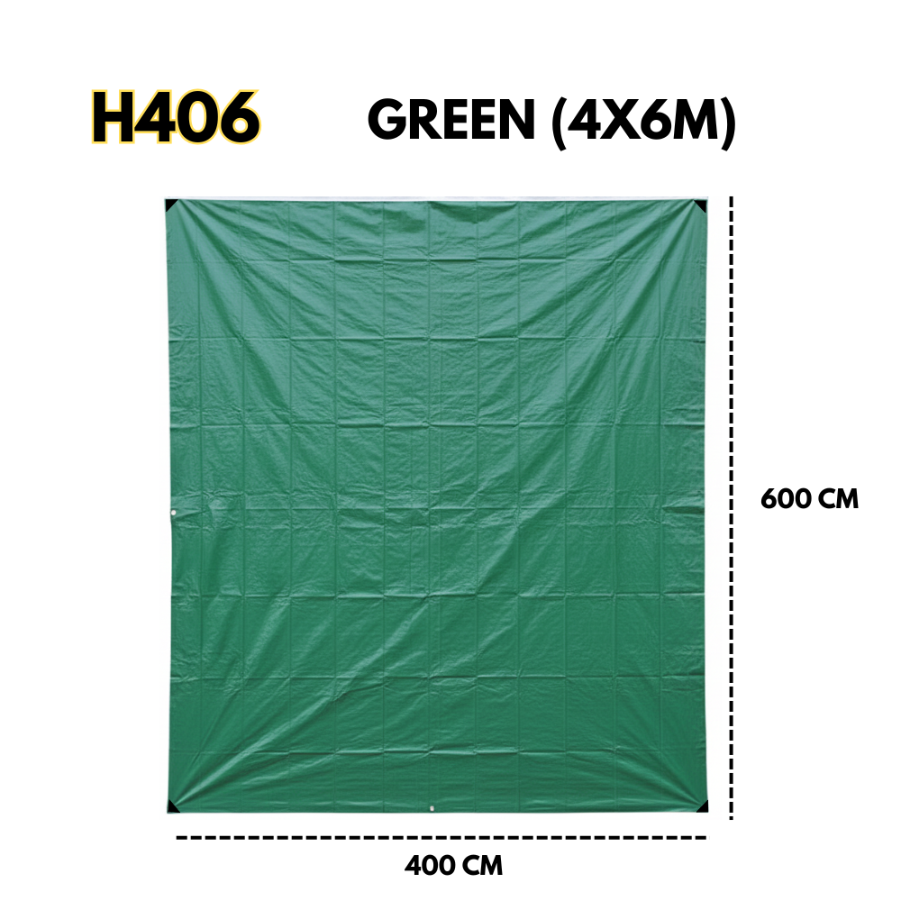 Heavy Duty Transparent PVC Tarpaulin Waterproof Rainproof Windproof Clear Plastic Cover for Patio, Balcony, Greenhouse & Outdoor Shelter
