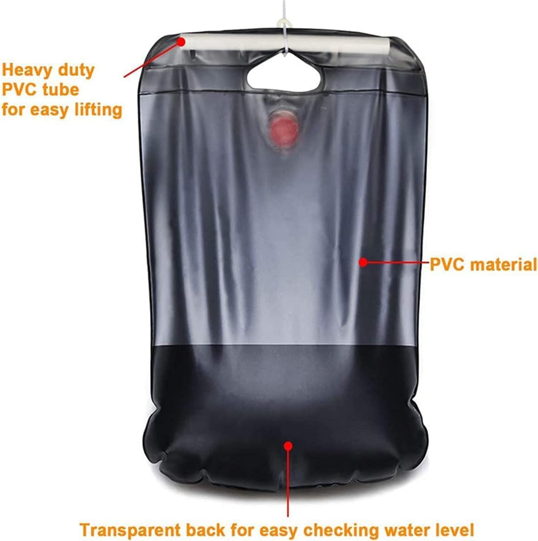25L Solar Shower Bag Foldable Water Storage Camping Outdoor Travel