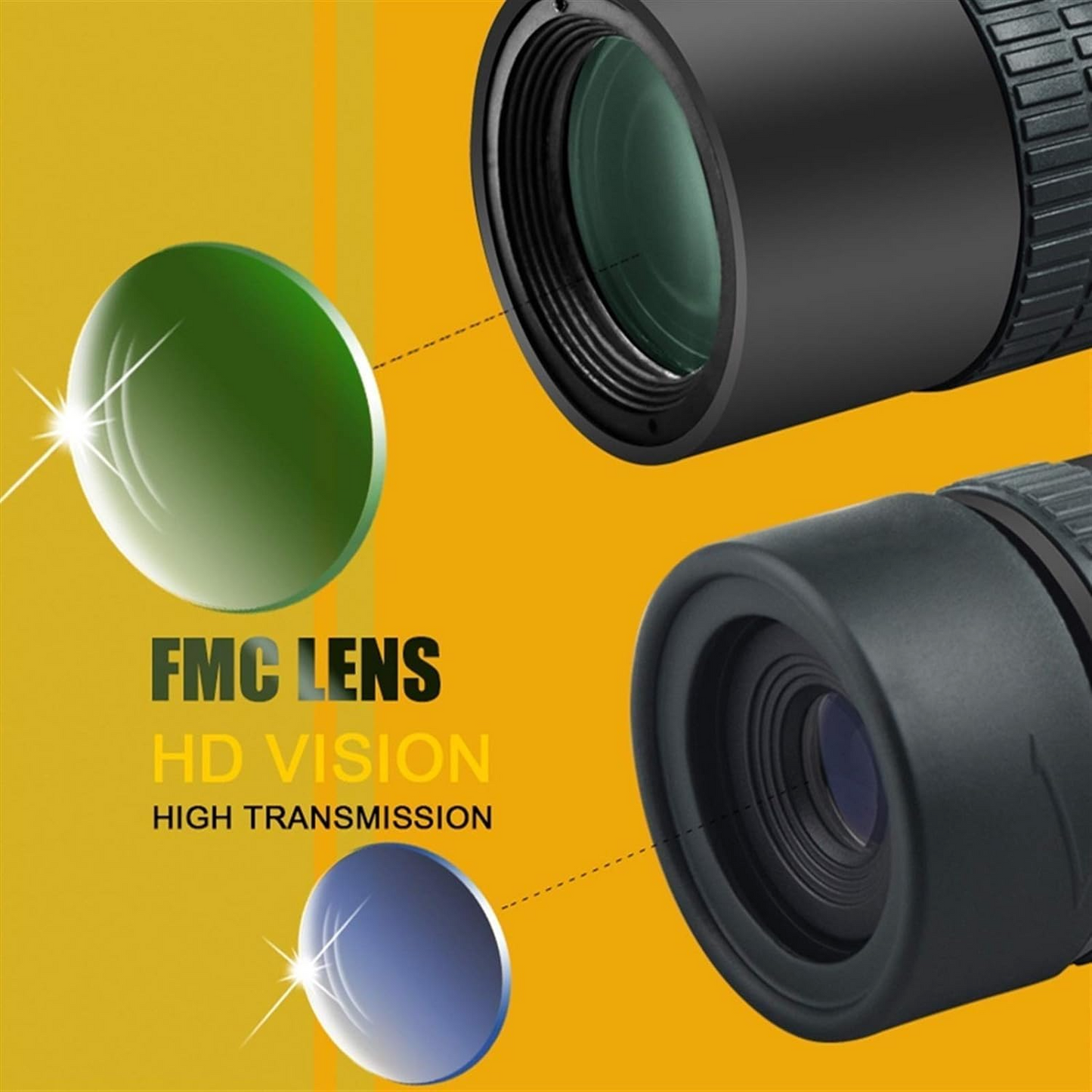 Portable Monocular 8 24x30 Zoom Telescope BAK4 Prism Outdoor Travel Bird Watching