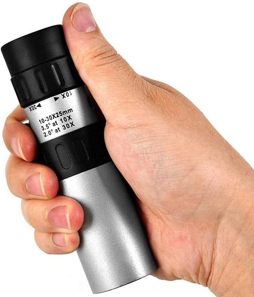 Portable Monocular Telescope Dual Focus Zoom Outdoor Travel Birdwatching