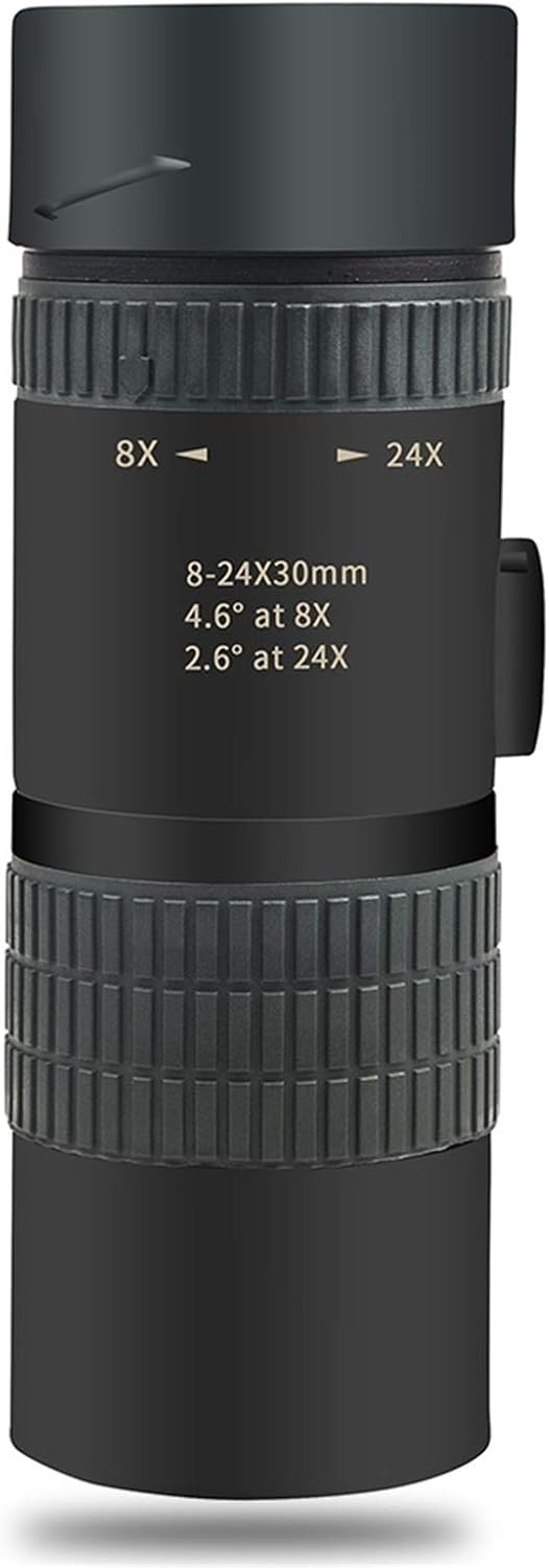 Portable Monocular 8 24x30 Zoom Telescope BAK4 Prism Outdoor Travel Bird Watching