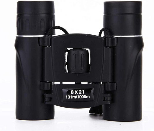 8x21 Compact Binoculars Low Light Outdoor Travel Concert Camping