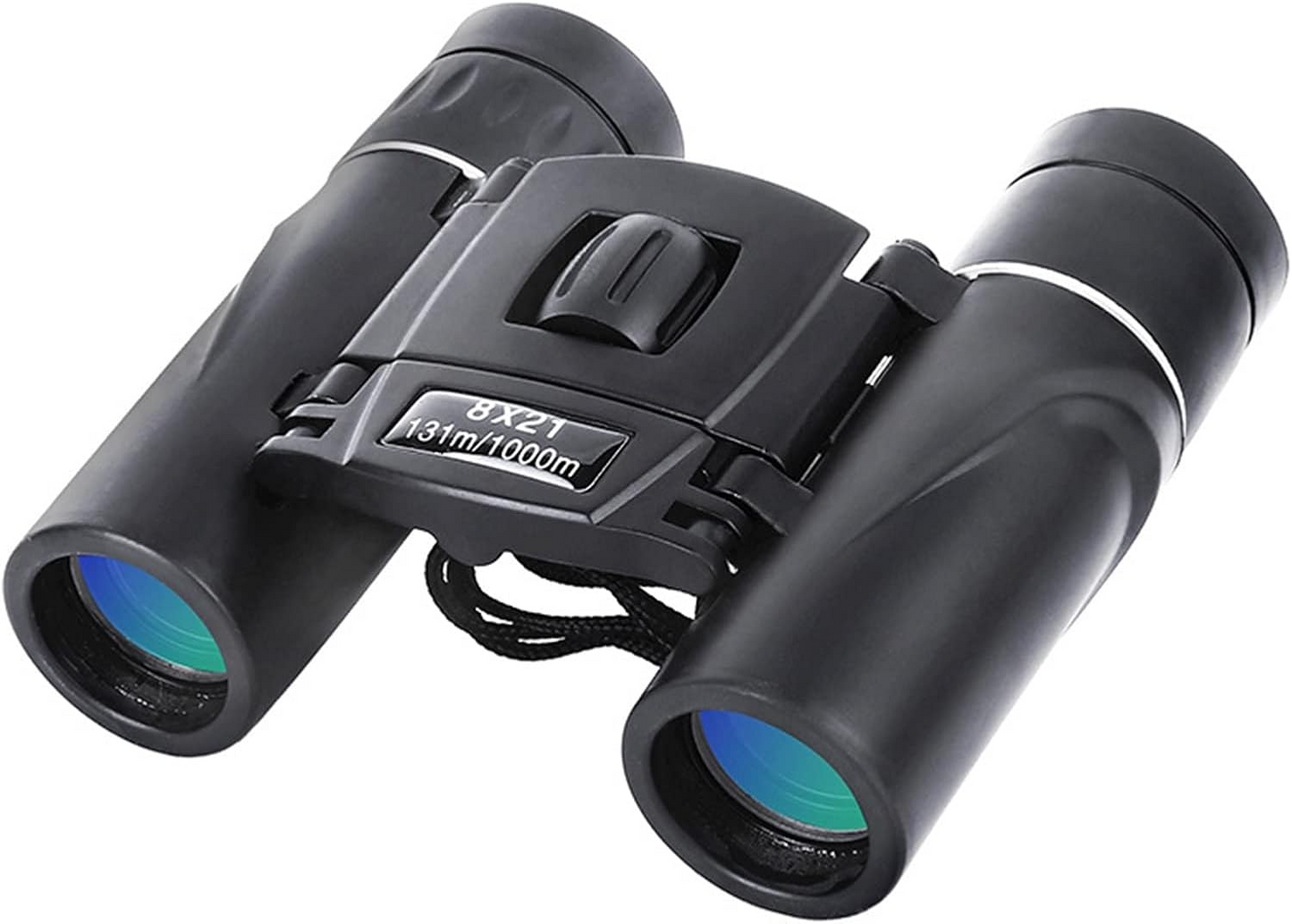 8x21 Compact Binoculars Low Light Outdoor Travel Concert Camping