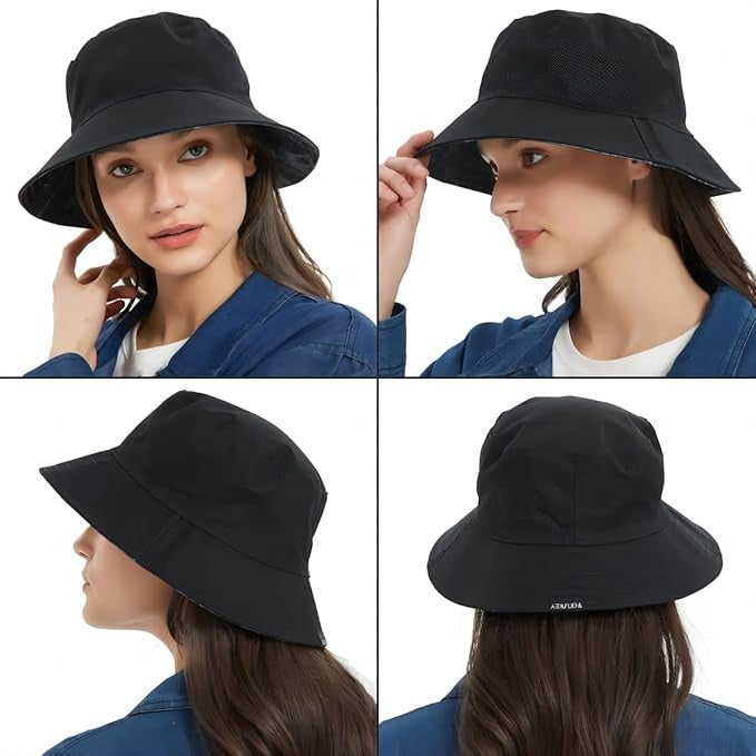 Waterproof Camouflage Boonie Hat Outdoor Oxford Fabric Bucket Hat
