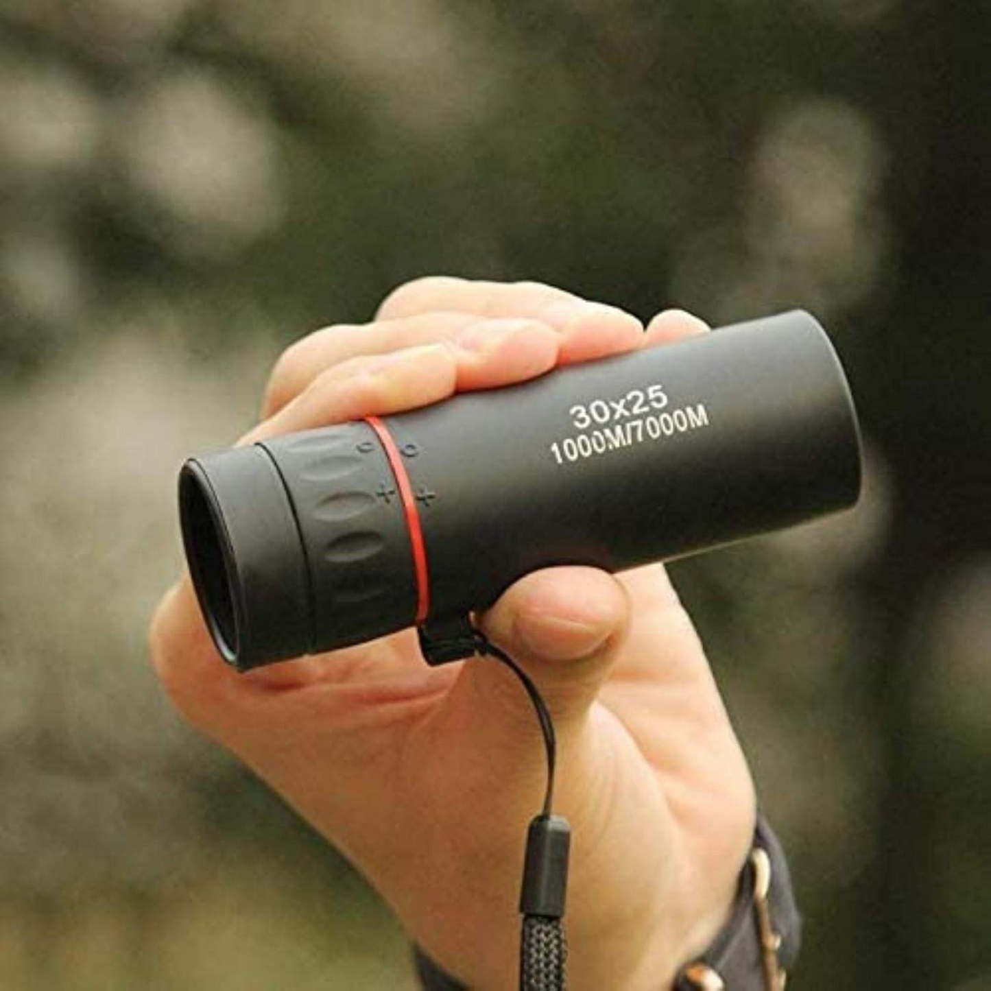 30x25 Portable Monocular Telescope Waterproof HD Outdoor Travel Zoom