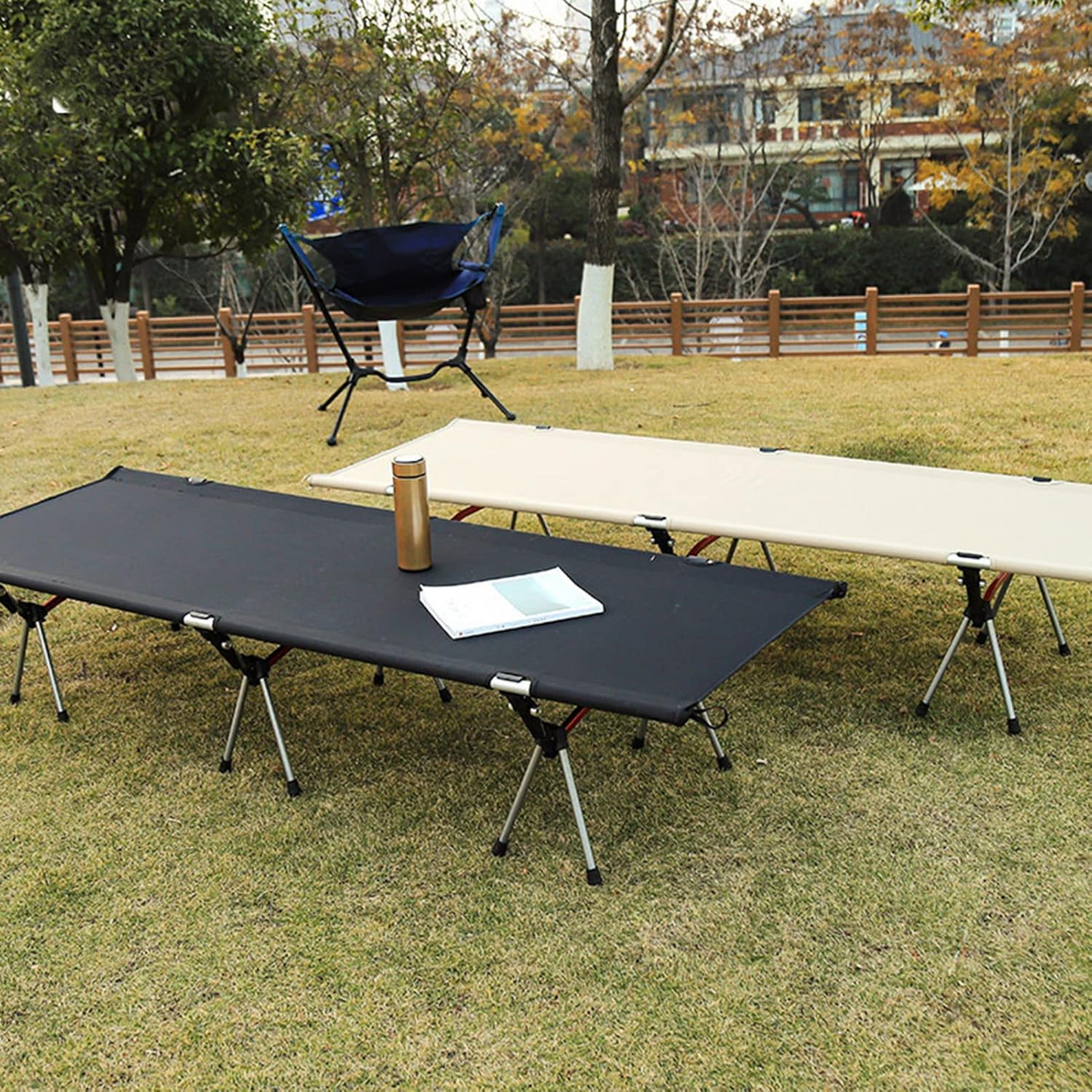 Portable Folding Camping Bed Lightweight Aluminum Outdoor Cot