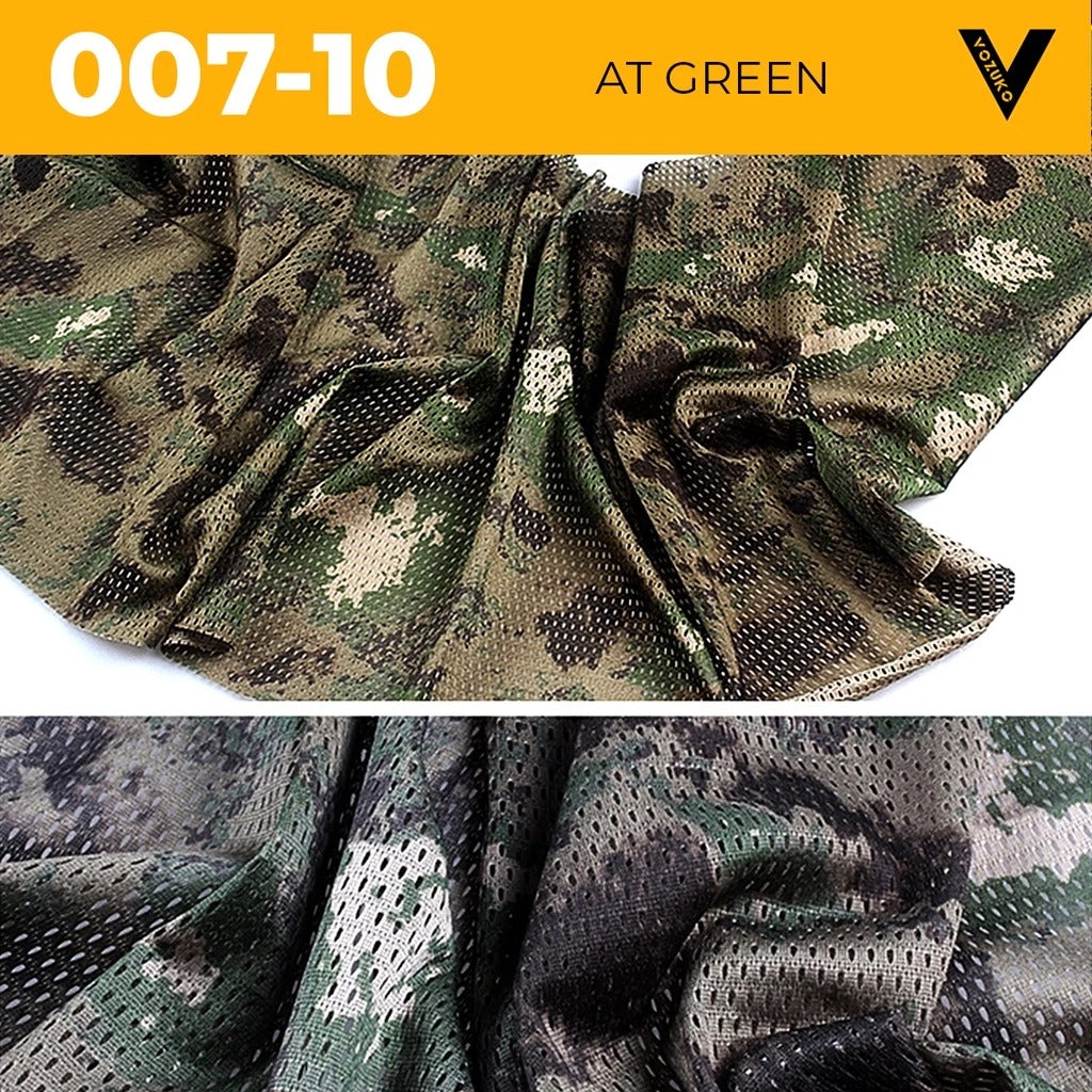 UNISEX Camouflage Scarf Face Veil Sniper Cover Neckerchief Mesh Airsoft Tactical Army 007