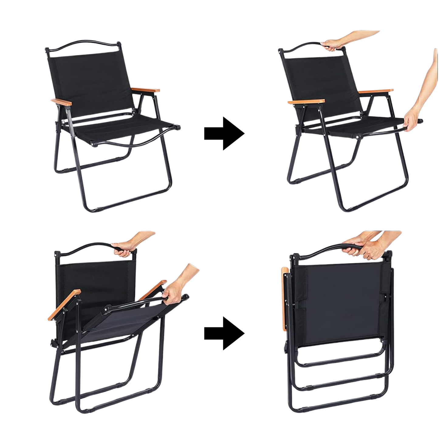 Outdoor Camping Chair Lightweight Foldable Double Single Chair with Breathable Fabric for Garden, Picnic, Beach Chair