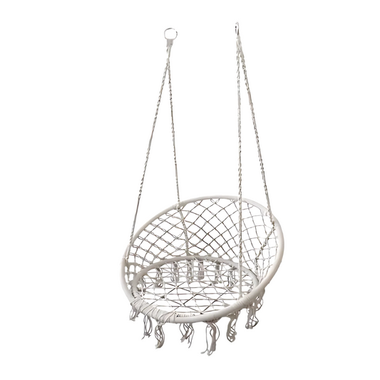 Anti-Rollover Outdoor Swing Hammock Indoor Anti-Tip Hammock Hanging Chair for Adults & Kids, Perfect for Camping, Dorms, and Picnic