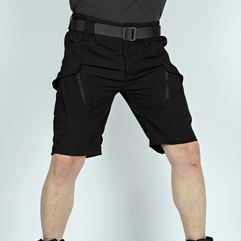 Men's iX9 Stretch Tactical Shorts Quick-Dry Lightweight Breathable Multi-Pocket Cargo Shorts for Summer, Hiking & Work