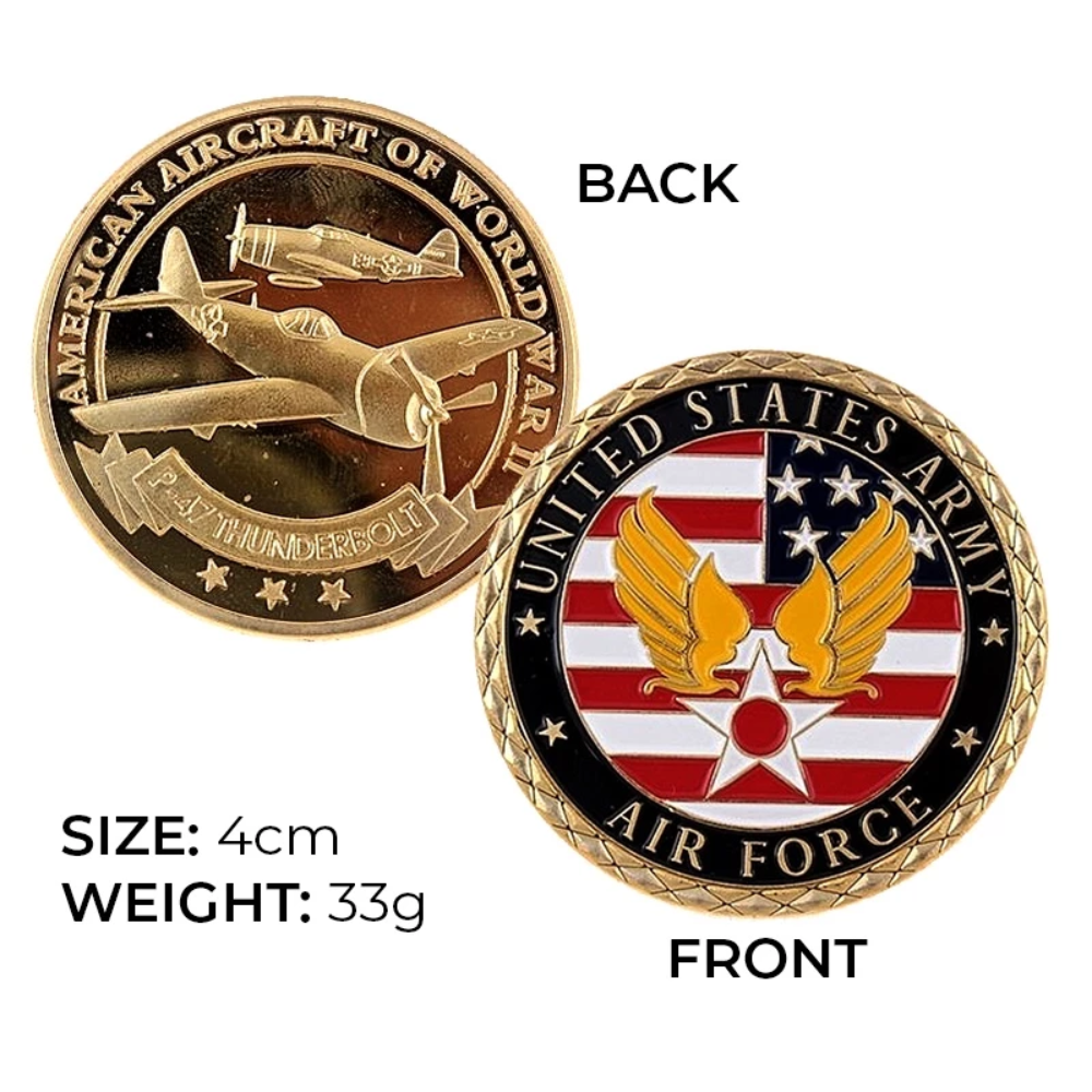 Gold Plated Coin Collection w/ Protective Acrylic Cover