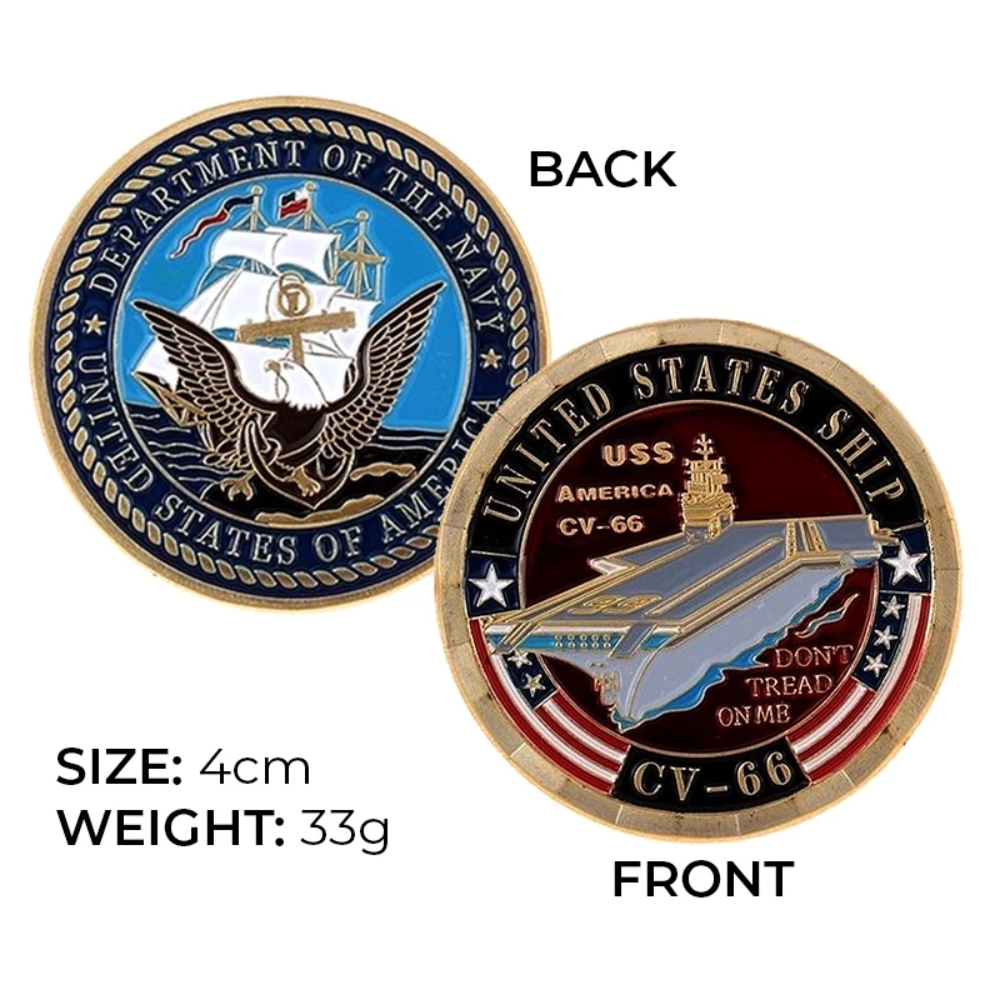 Gold Plated Coin Collection w/ Protective Acrylic Cover