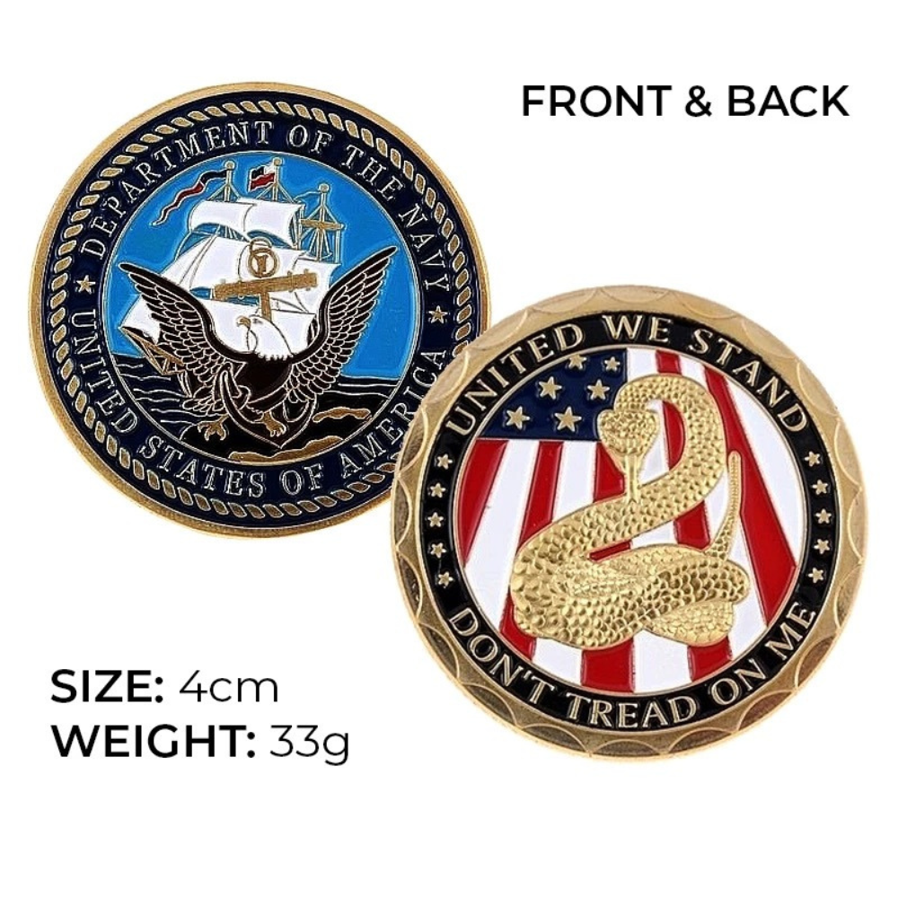 Gold Plated Coin Collection w/ Protective Acrylic Cover