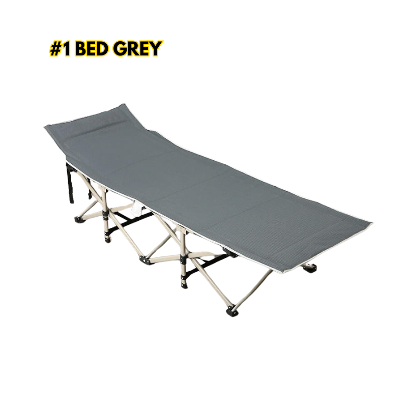 Sleeping Foldable Bed Camping Folding Lightweight Single Bed Outdoor