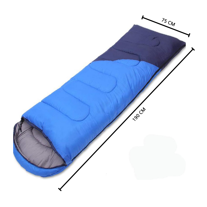 Cold weather sleeping bag double size combine 2 in 1 for camping beach travel tent hiking blanket