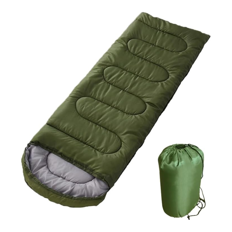 Ultralight Sleeping Bag 3 Seasons Travel Sheets Portable Outdoor Hooded Sleep Sack Hiking Camping