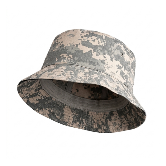 Waterproof Camouflage Boonie Hat Outdoor Oxford Fabric Bucket Hat