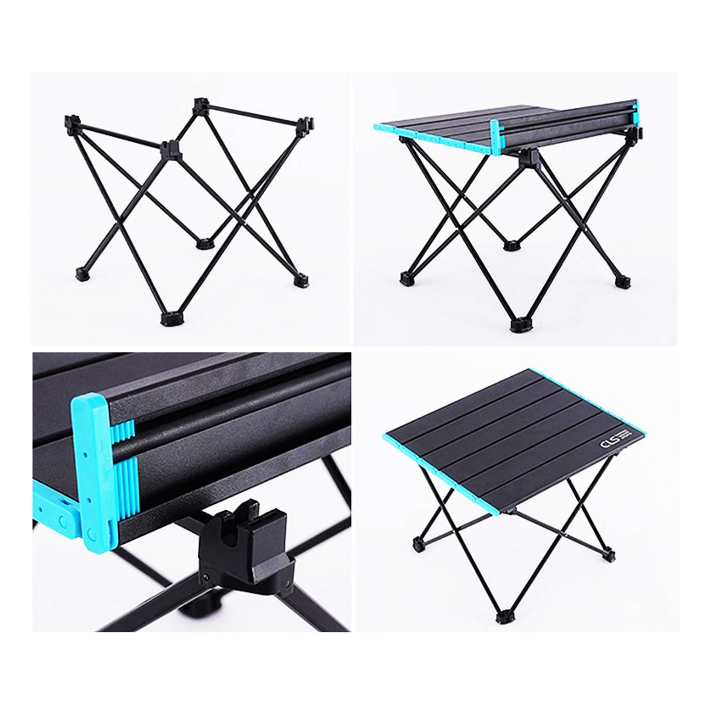 Outdoor Foldable Portable Aluminium Table Lightweight Compact Strong High Quality Functional Tent Camping Beach Travel