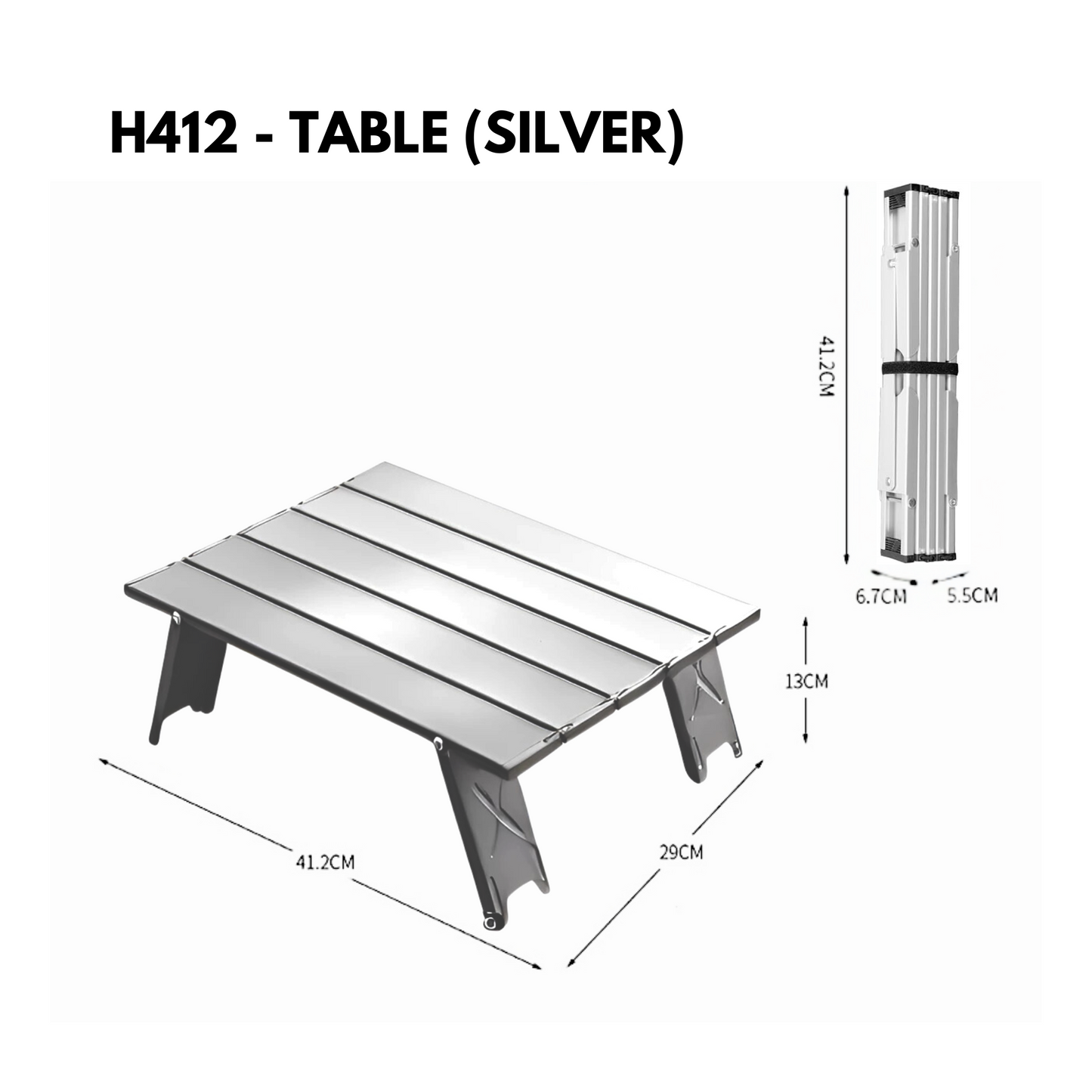 Outdoor Foldable Portable Aluminium Table Lightweight Compact Strong High Quality Functional Tent Camping Beach Travel