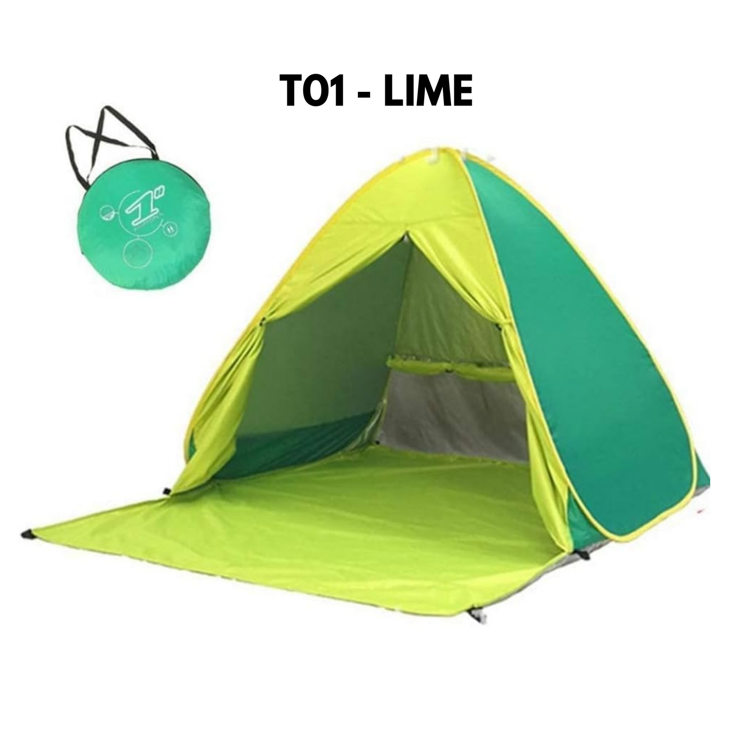 Pop-up Tent and Automatic Instant Portable Cabana Beach, Camping Tent Shade Sun Privacy Shelters Indoor Outdoor