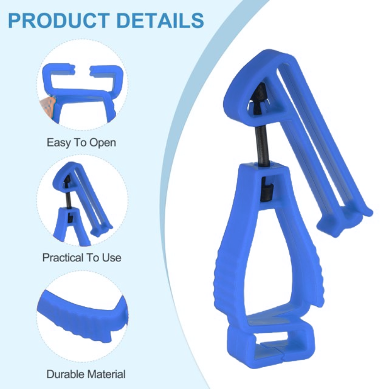 Safety Glove Clip Holder Heavy Duty Glove Grabber Catcher for Gloves, Helmet, Towel & Safety Glasses