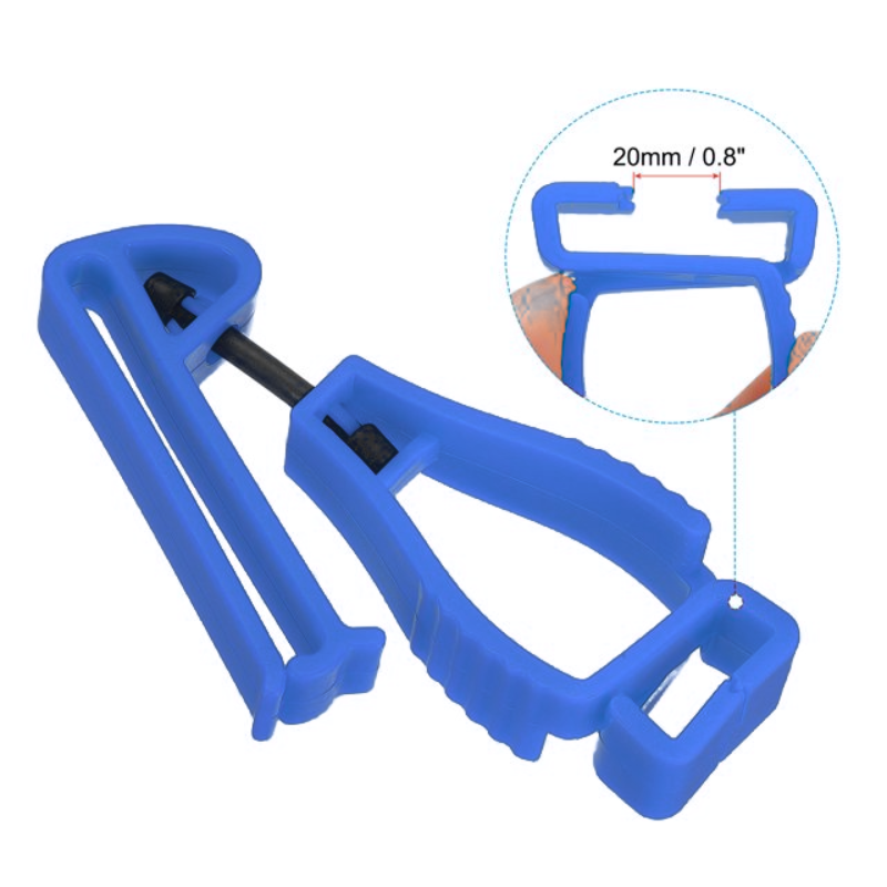 Safety Glove Clip Holder Heavy Duty Glove Grabber Catcher for Gloves, Helmet, Towel & Safety Glasses