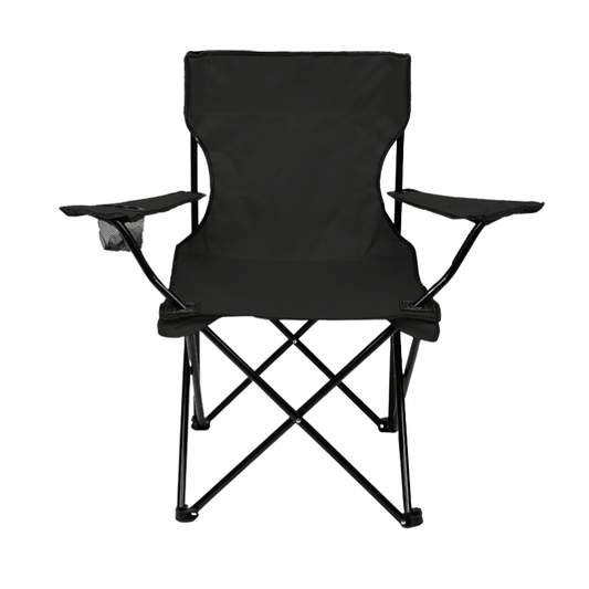 Ultra-Light Portable Camping Chair Compact Folding Chair with Cup Holder, Armrests & Carry Bag for Camping, Beach & Fishing