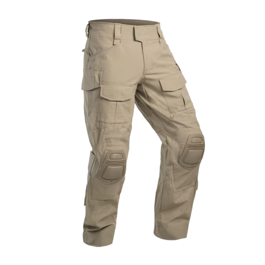 Men Tactical Combat Pants with Knee Pads Outdoor Hiking Trousers