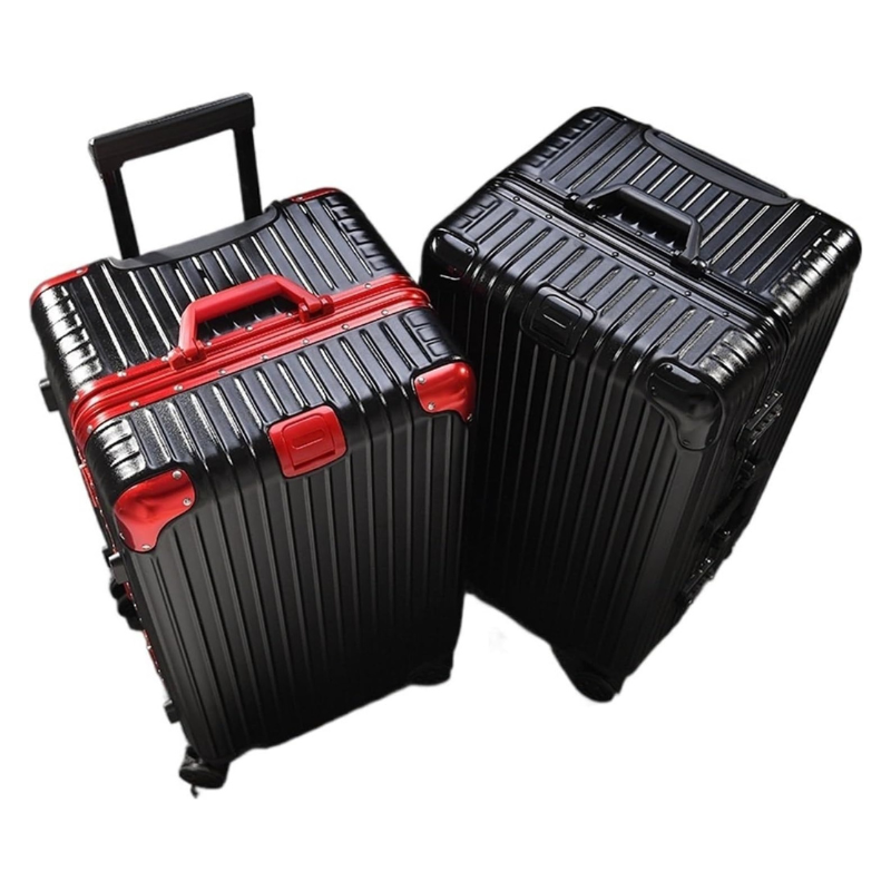 Aluminum Frame Lightweight Luggage 360 Spinner TSA Lock Large Capacity